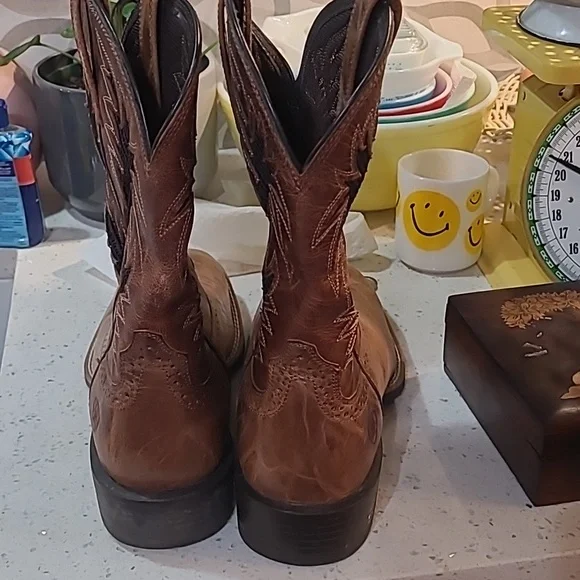 Men's Cool VentTek Western Boot Ariat Size 8 D Style Number Style 10031446 - Picture 6 of 13